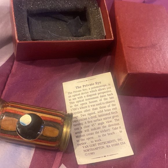 Vintage Van Cort the private eye a polemoscope . - Picture 6 of 7